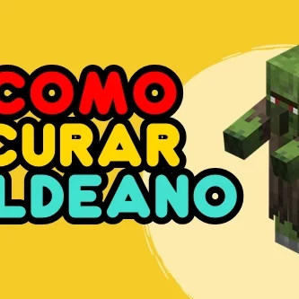 Curar Aldeano Zombie en Minecraft