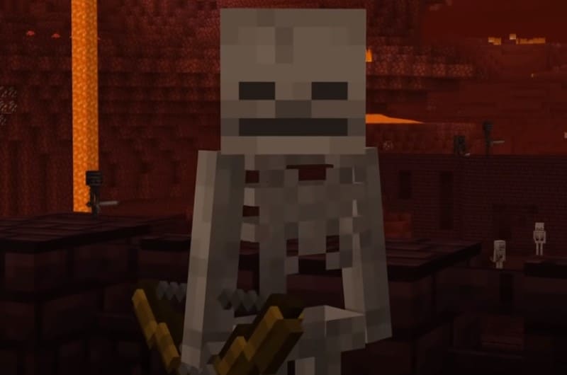Esqueleto de Minecraft