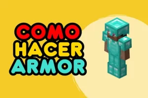 Craftear armaduras en Minecraft