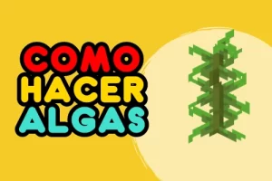 Algas marinas de Minecraft