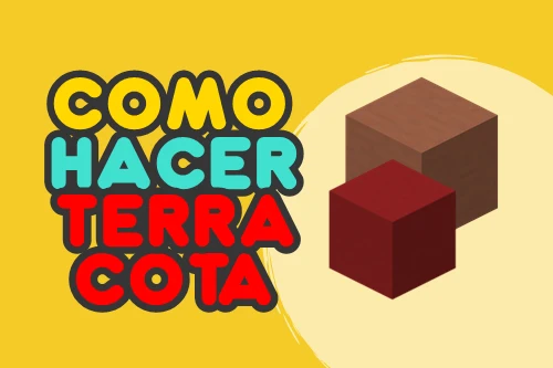 ¿Dónde se consigue ️ terracota en Minecraft?