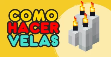 como hacer velas mcpe bedrock
