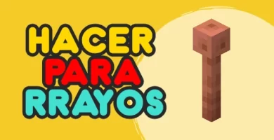 pararrayos minecraft pe