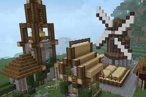 Construir casas mejoradas para aldeanos en Minecraft