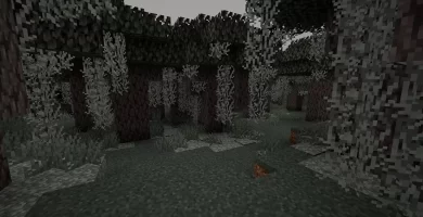 El Jardín Pálido de Minecraft
