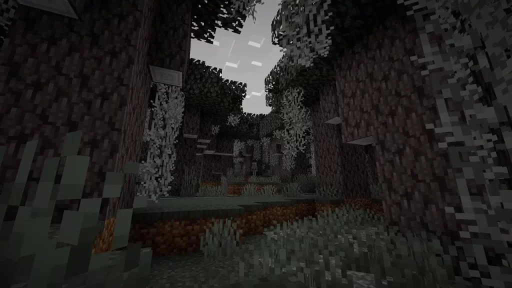 El Jardín Pálido de Minecraft