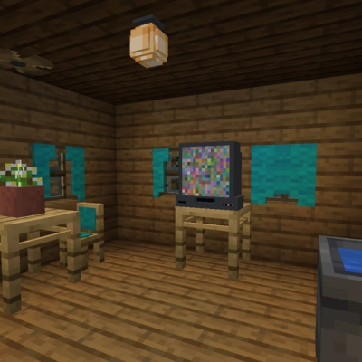 Los Mejores Mods de Decoración para Minecraft 1.21 Exline's Furniture – Muebles funcionales y elegantes