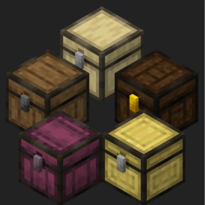 More Chests Variants – Cofres con estilo personalizado